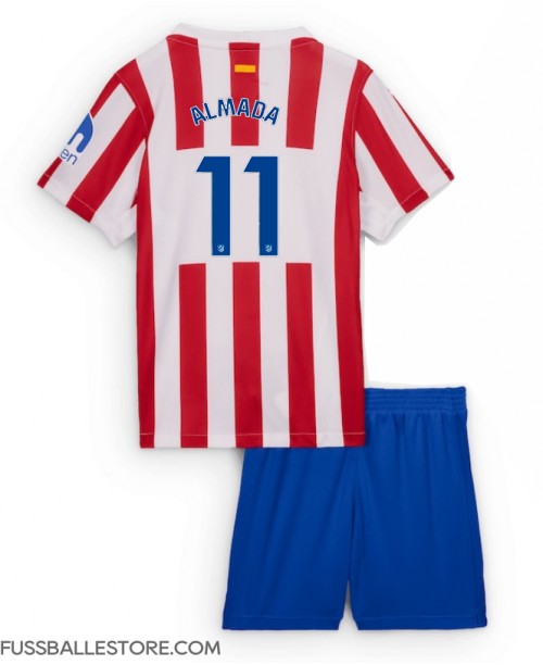 Günstige Atletico Madrid Thiago Almada #11 Heimtrikotsatz Kinder 2025-26 Kurzarm (+ Kurze Hosen) Günstige Atletico Madrid Thiago Almada #11 Heimtrikotsatz Kinder 2025-26 Kurzarm (+ Kurze Hosen)